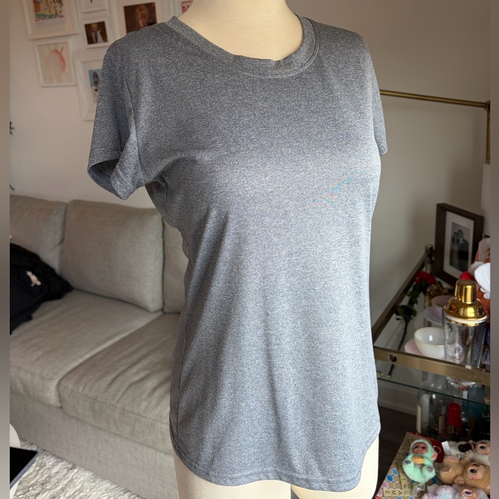 3/$10 C9 by Champion Women's Heather Gray Short Sleeve Tee